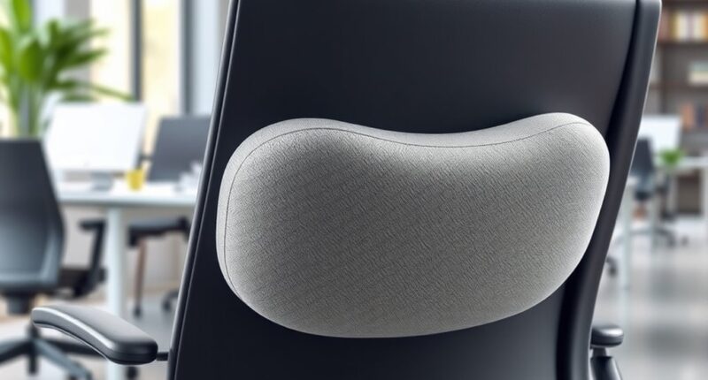 top back support cushions