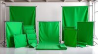top collapsible green screens