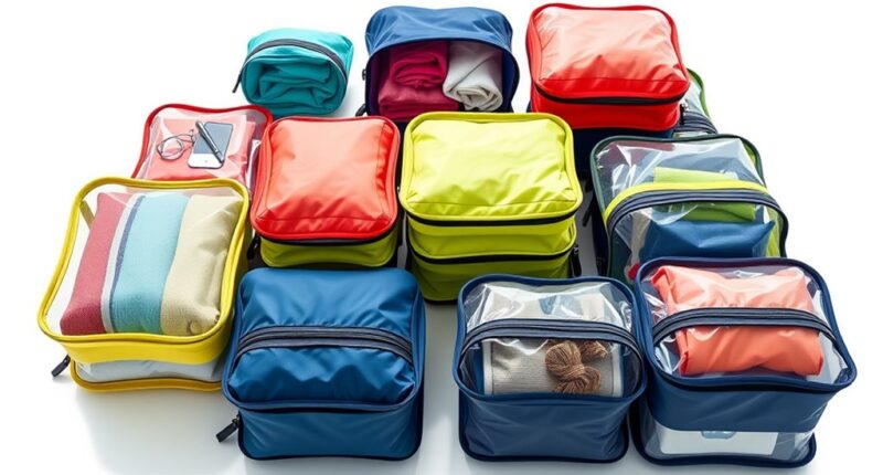 top compression packing cubes