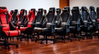 top footrest gaming chairs