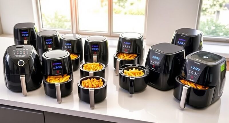 top large capacity air fryers