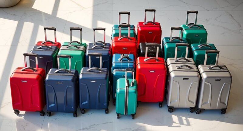 top lightweight spinner luggage sets