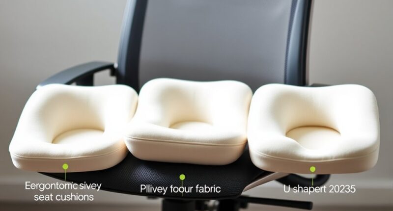 top memory foam seat cushions