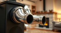 top pellet stove venting kits