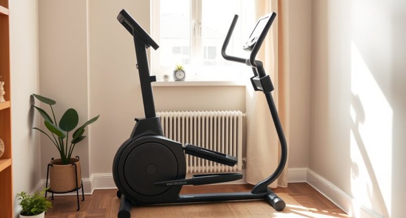top small space ellipticals