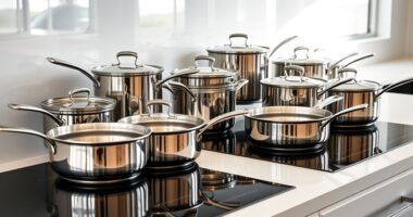 top stainless steel induction cookware