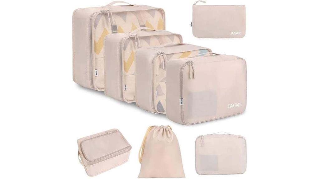 travel organizer compression cubes