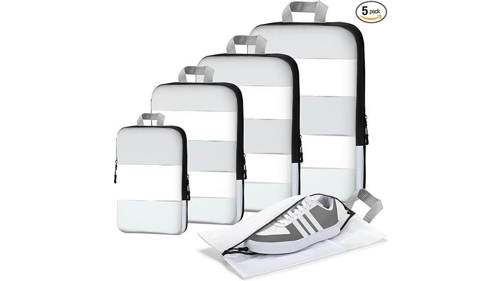 travel packing cube set