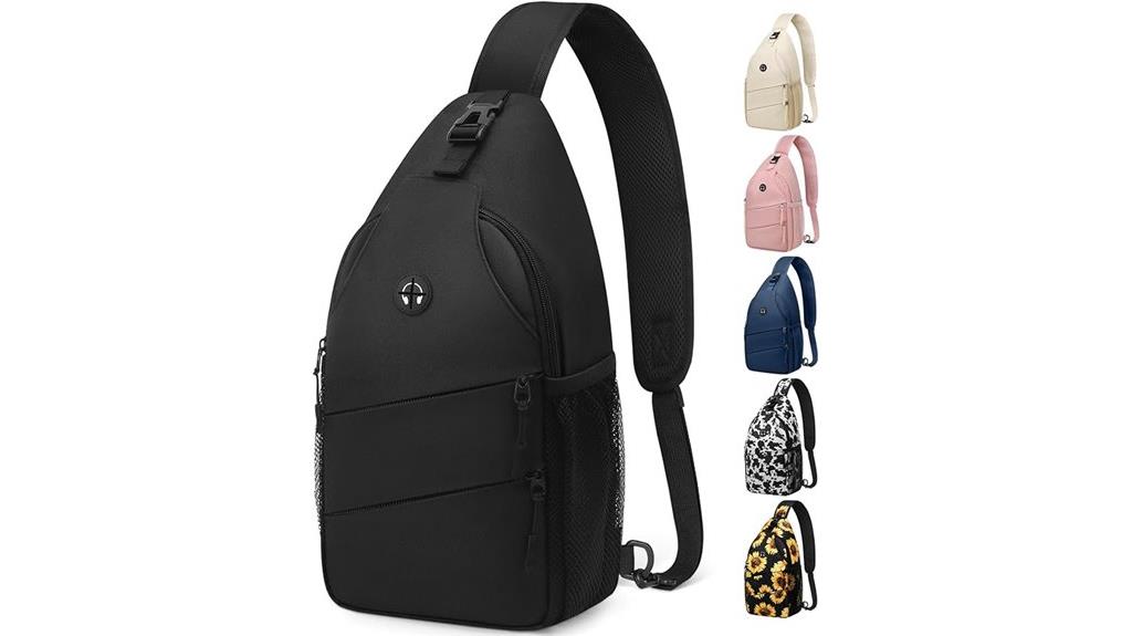 trendy convertible sling backpack