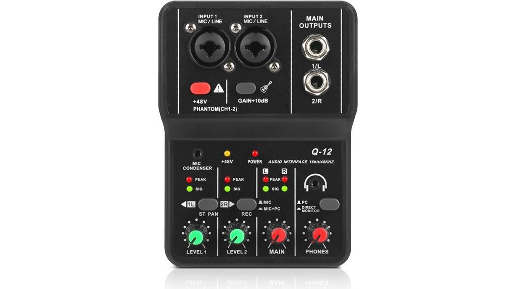 usb audio interface for recording