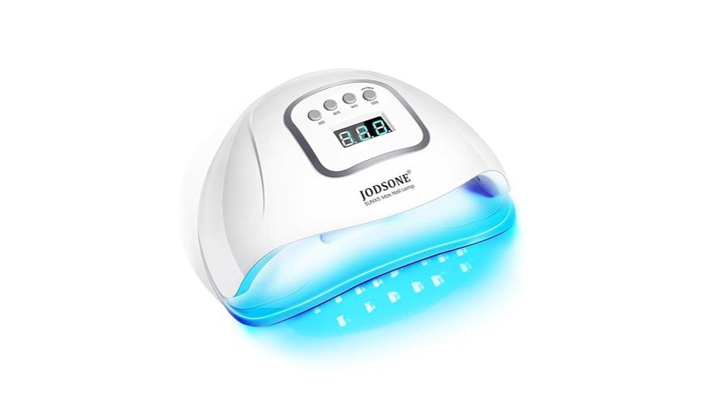 uv nail lamp with sensors