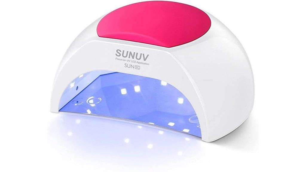uv nail light with four timers