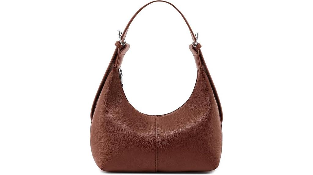 vegan leather hobo bag