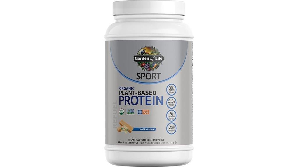 vegan organic protein powder