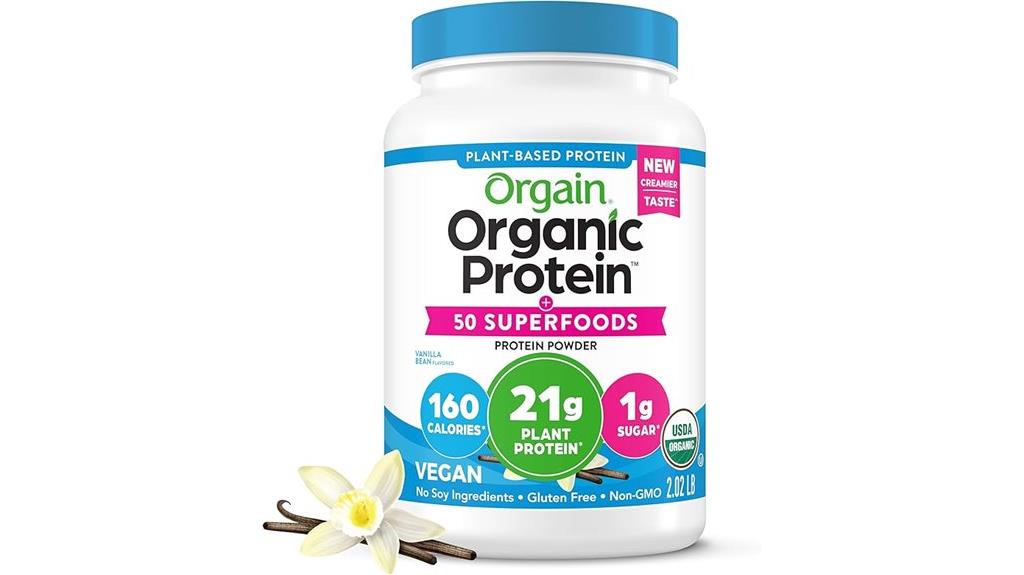 vegan vanilla protein powder
