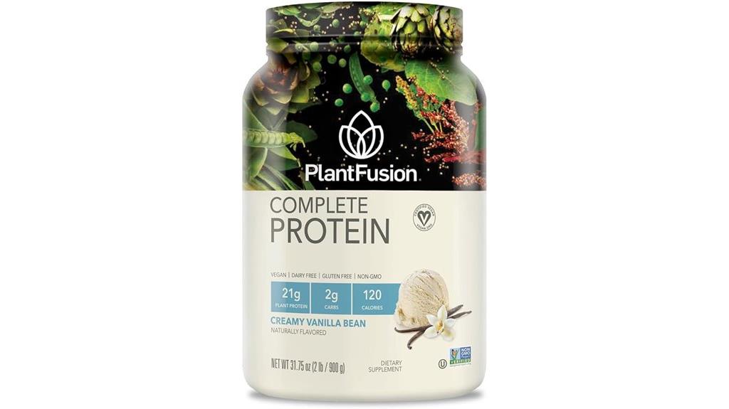 vegan vanilla protein powder