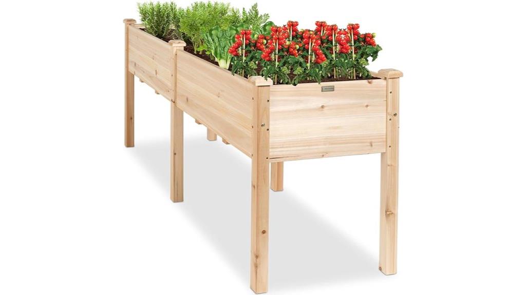 versatile raised garden bed