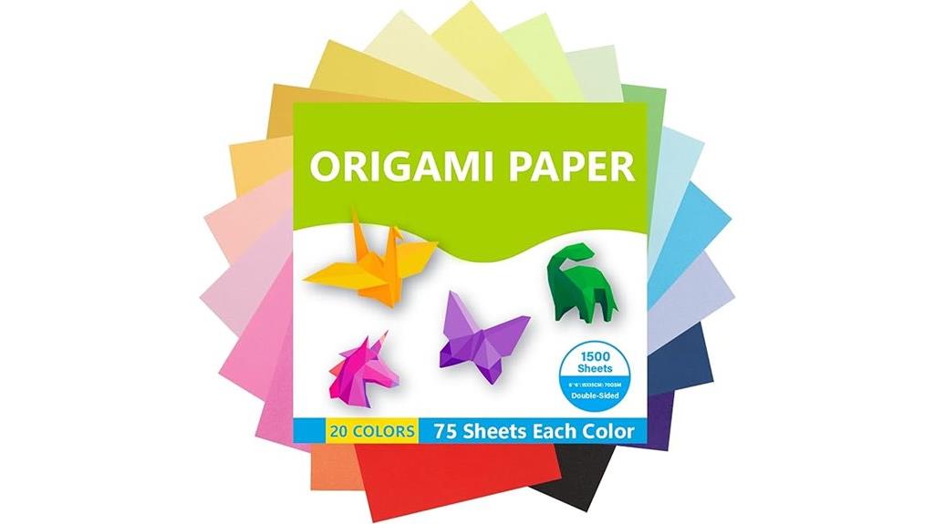 vivid origami paper kit