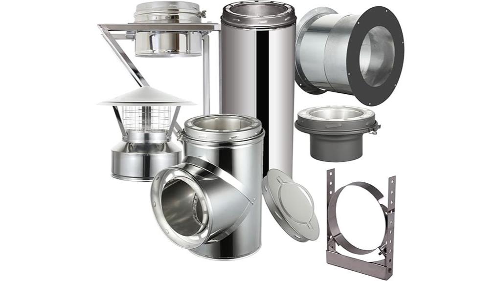 wall mounted chimney kit