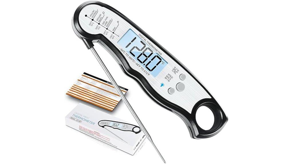 waterproof instant read thermometer