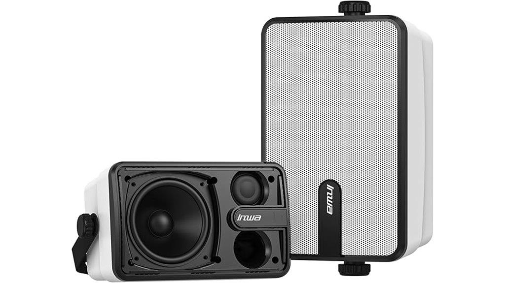 waterproof wall mount speakers