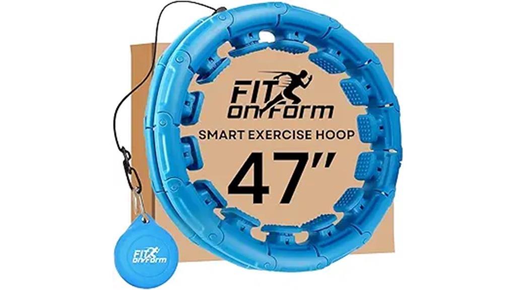 weighted adult hula hoop