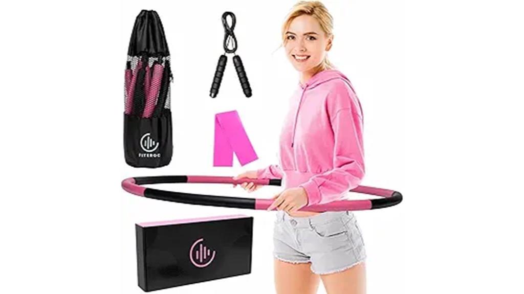 weighted adult hula hoop