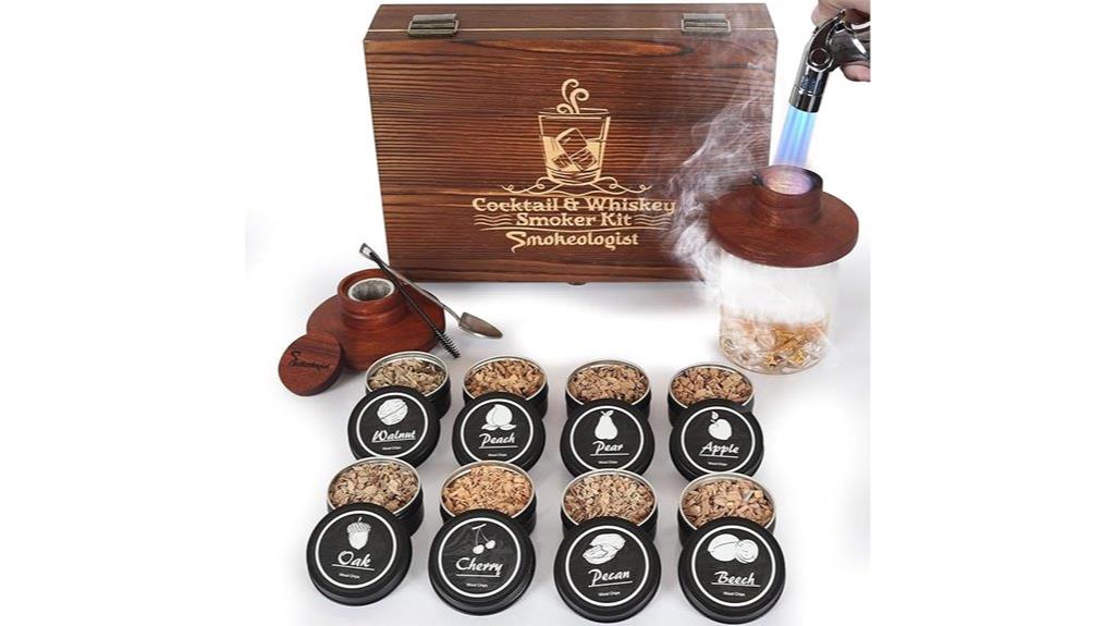 whiskey cocktail smoker kit