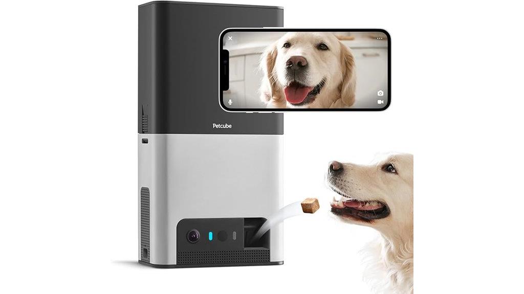 wi fi pet camera treats