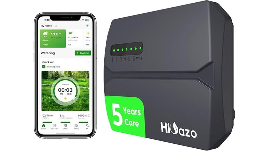 wifi 6 zone rain skip