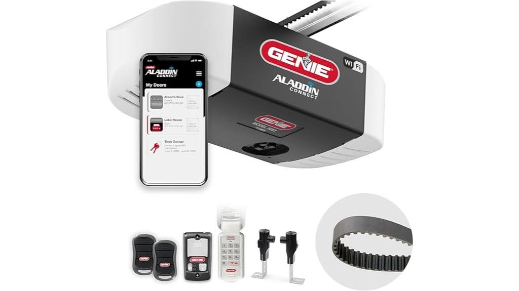 wifi enabled garage door opener