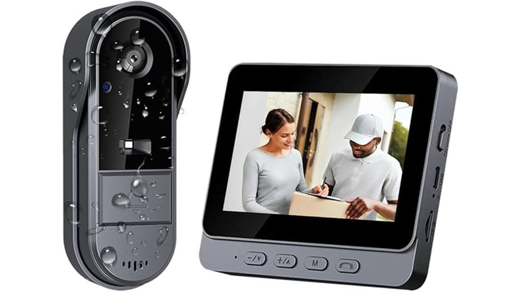wireless 1080p doorbell camera