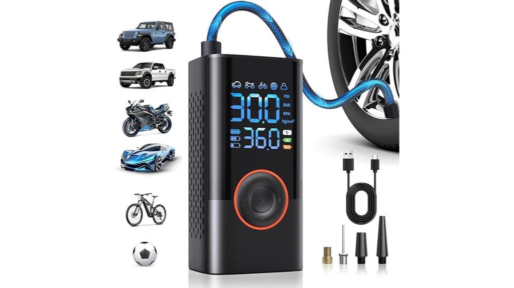 wireless digital air pump