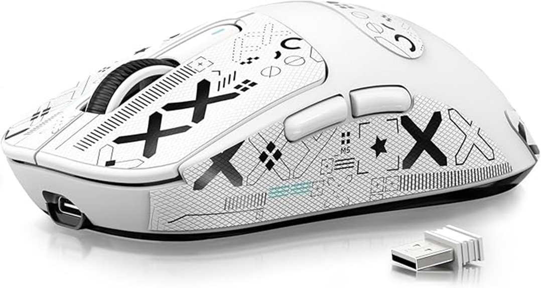 wireless gaming mouse tri mode