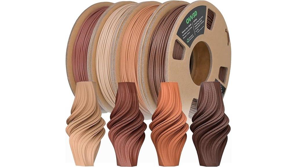 wood filament 4 pack bundle