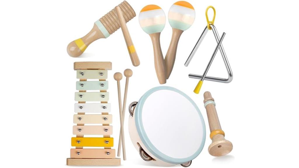 wooden toddler musical toys