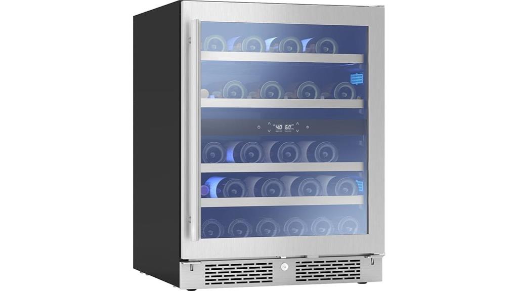 zephyr presrv 24 wine fridge