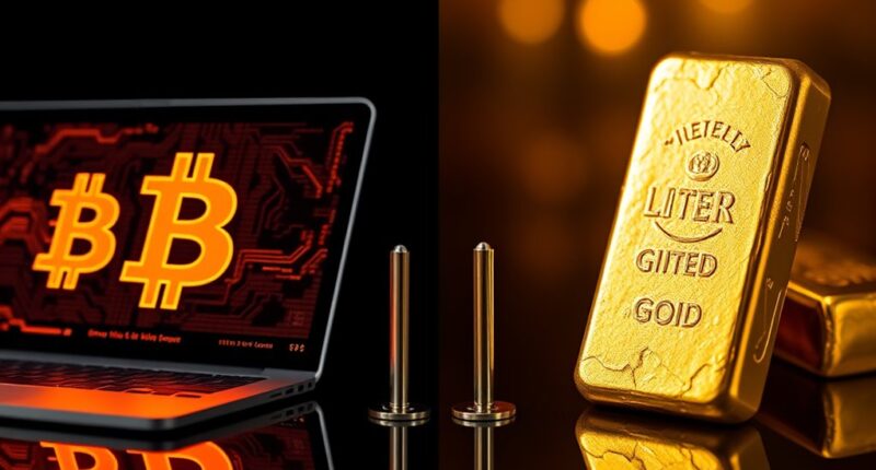 bitcoin versus gold showdown