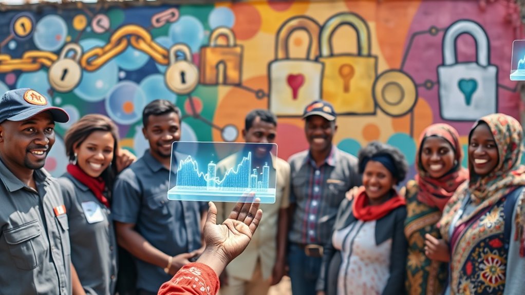 blockchain enhances aid transparency