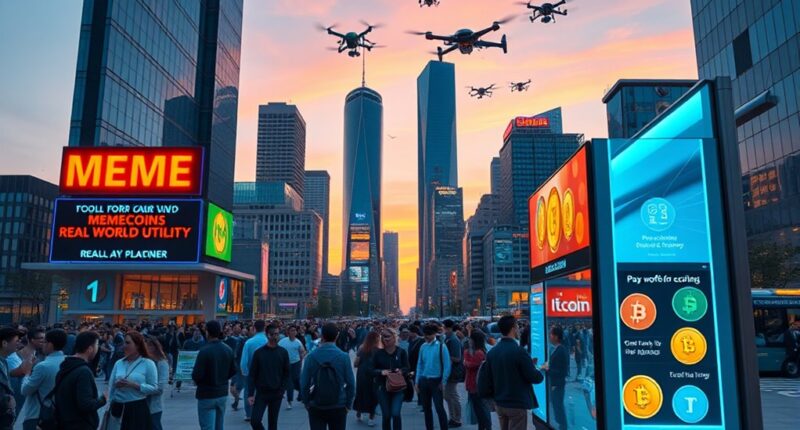 memecoins with actual utility