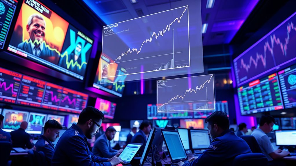 social media drives market volatility