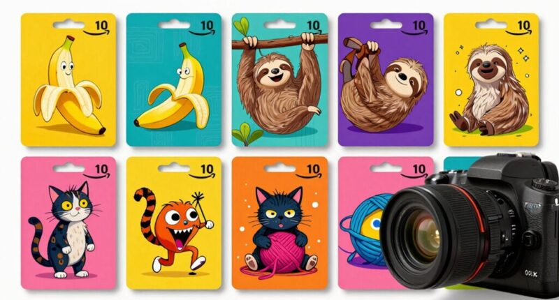 funny amazon gift card designs