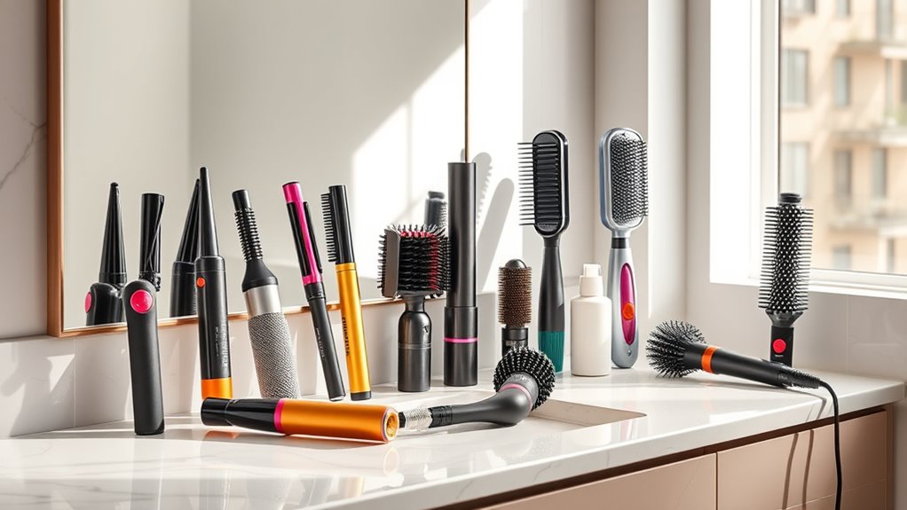 hair styling heat protection