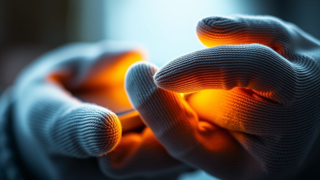 material warmth sensitivity fit