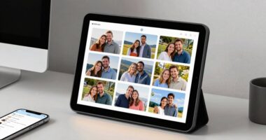 top email enabled digital frames