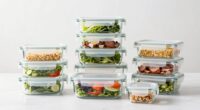 top glass meal containers