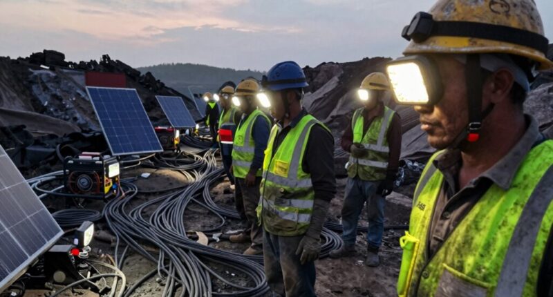 miners adjust energy access