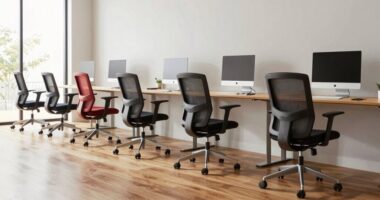 top adjustable standing desk chairs