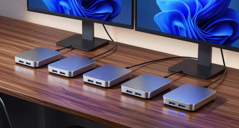 top dual displayport docks