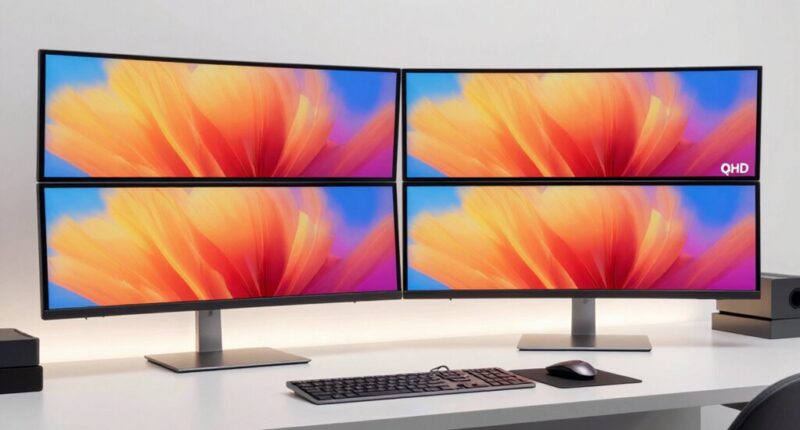 top dual qhd monitors